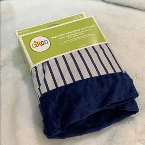 Wipeable changing pad cover